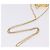 GUCCI GG Chain Shoulder Pouch Metal Gold Auth 200279V D'oro - vista 7