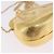 GUCCI GG Chain Shoulder Pouch Metal Gold Auth 200279V D'oro - vista 9