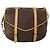 Borsa a tracolla LOUIS VUITTON Monogram Saumur 43 M42252 LV Auth 196870SAV Monogramma - vista 13