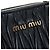 Borsa a mano Miu Miu Matelassé in pelle 2way Nero Oro Auth am12563V D'oro - vista 20