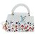 LOUIS VUITTON x TM Capucines EW Mini Leather 2way White M13246 Auth 199183SM Bianco Multicolore