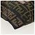 Borsa a tracolla FENDI Zucca Canvas Marrone Nero Auth 199194V - vista 16