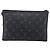 Coque iPhone LOUIS VUITTON Monogram Eclipse Fragment M64449 LV Auth 199106V Monogramme - vue 2