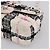 Borsa a tracolla CHANEL Mini Matelasse 20 in tweed Bianco Argento CC Auth 202073SM - vista 15