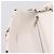 Borsa a tracolla CHANEL Mini Matelasse 20 in tweed Bianco Argento CC Auth 202073SM - vista 21