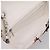 Borsa a tracolla CHANEL Mini Matelasse 20 in tweed Bianco Argento CC Auth 202073SM - vista 9