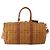 Borsa Boston MCM Logogram Vicetos PVC Leather 2way Brown Gold Auth 199620 Marrone D'oro - vista 2