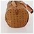 Borsa Boston MCM Logogram Vicetos PVC Leather 2way Brown Gold Auth 199620 Marrone D'oro - vista 3