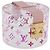 LOUIS VUITTON Monogram Boite Scott Accessory Case Clear GI0362 LV Auth 198876M Monograma
