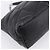 Borsa a tracolla SAINT LAURENT Lulu Puffer con catena in pelle nera e argento Auth ka5996SAM Nero - vista 16