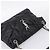 Borsa a tracolla SAINT LAURENT Lulu Puffer con catena in pelle nera e argento Auth ka5996SAM Nero - vista 6