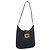 GUCCI GG Canvas Schultertasche Schwarz Gold 001 4142 Auth 201947A Golden