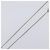 Collana CHANEL Strass metallo Silver CC Auth 199879M Argento - vista 15