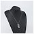 Collana CHANEL Strass metallo Silver CC Auth 199879M Argento - vista 19