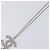 Collana CHANEL Strass metallo Silver CC Auth 199879M Argento - vista 4