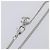 Collana CHANEL Strass metallo Silver CC Auth 199879M Argento - vista 9