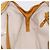 Borsa a tracolla Miu Miu Beau in camoscio Yellow Gold Auth ka5957SAM D'oro Giallo - vista 19