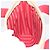 Borsa a mano LOUIS VUITTON Antigua Cabas PM Rosso Beige M40038 LV Auth ka5953 - vista 19