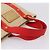 Borsa a mano LOUIS VUITTON Antigua Cabas PM Rosso Beige M40038 LV Auth ka5953 - vista 7