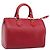 Borsa a mano LOUIS VUITTON Epi Speedy 25 Castilian Red M43017 LV Auth 199331V Rosso