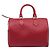 Borsa a mano LOUIS VUITTON Epi Speedy 25 Castilian Red M43017 LV Auth 199331V Rosso - vista 2