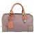 LOEWE Amazona 28 Handtasche Leder Rosa Silber Authentisch 200805V Pink - Ansicht 13