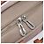 LOEWE Amazona 28 Handtasche Leder Rosa Silber Authentisch 200805V Pink - Ansicht 20