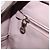 LOEWE Amazona 28 Handtasche Leder Rosa Silber Authentisch 200805V Pink - Ansicht 25