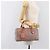 LOEWE Amazona 28 Handtasche Leder Rosa Silber Authentisch 200805V Pink - Ansicht 27