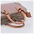 LOEWE Amazona 28 Handtasche Leder Rosa Silber Authentisch 200805V Pink - Ansicht 7