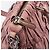 Borsa a mano PRADA in pelle 2way Rosa Argento Auth 197673 - vista 23