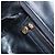 Borsa a mano FENDI Macaroni in pelle nera e oro Auth 199827 Nero D'oro - vista 20