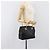 Borsa a mano FENDI Macaroni in pelle nera e oro Auth 199827 Nero D'oro - vista 22