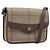 Borsa a tracolla Burberrys Nova Check Canvas Beige Gold Auth ka6035 D'oro