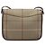 Borsa a tracolla Burberrys Nova Check Canvas Beige Gold Auth ka6035 D'oro - vista 2