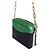 Borsa a tracolla Lancel in pelle verde - vista 3