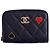 Chanel Tarjetero azul marino - vista 4
