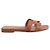 Sandali Hermès Oran in pelle marrone