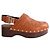 Mules Hermès Hippie in pelle camel Cammello
