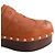 Mules Hermès Hippie in pelle camel Cammello - vista 4