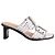 Tacchi Ganni in pelle argento