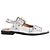 Mules Ganni in pelle argento