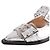 Mules Ganni in pelle argento - vista 4
