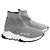 Balenciaga Sneakers Speed argentate Argento - vista 3