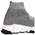 Balenciaga Sneakers Speed argentate Argento - vista 4