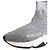 Balenciaga Sneakers Speed argentate Argento - vista 5