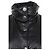 Abrigo de cuero negro Armani Jeans - vista 2