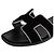 Sandali Oran Hermès in pelle nera Nero - vista 4