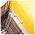 Borsa a mano Burberrys in pelle gialla tono oro Auth 199859A Giallo - vista 20