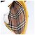 Borsa a mano Burberrys in pelle gialla tono oro Auth 199859A Giallo - vista 22